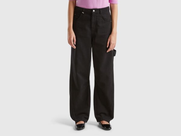 Baggy fit trousers