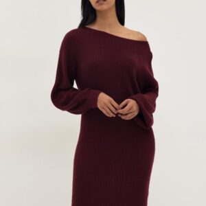 Multi-way Knit Midi Dress