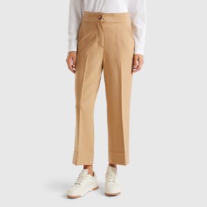 Trousers with cuffs